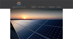 Desktop Screenshot of geonima.de